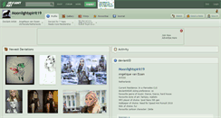Desktop Screenshot of moonlightspirit19.deviantart.com