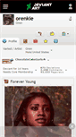 Mobile Screenshot of orenkie.deviantart.com
