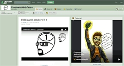 Desktop Screenshot of freemans-mind-fans.deviantart.com