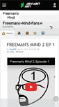 Mobile Screenshot of freemans-mind-fans.deviantart.com