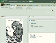 Tablet Screenshot of giuli-anna.deviantart.com