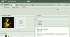 Desktop Screenshot of jimlad119.deviantart.com