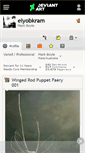 Mobile Screenshot of elyobkram.deviantart.com