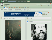 Tablet Screenshot of elyobkram.deviantart.com