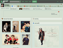 Tablet Screenshot of inmany.deviantart.com