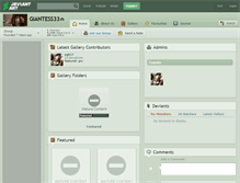 Tablet Screenshot of giantess33.deviantart.com