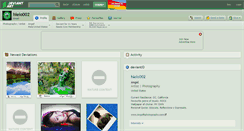 Desktop Screenshot of hielo002.deviantart.com