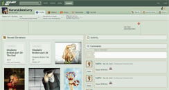 Desktop Screenshot of kururulikescurry.deviantart.com