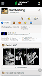 Mobile Screenshot of plumberking.deviantart.com