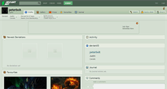 Desktop Screenshot of peterbolt.deviantart.com