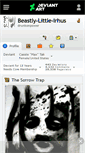 Mobile Screenshot of beastly-little-irhus.deviantart.com