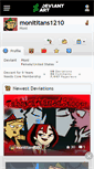 Mobile Screenshot of monititans1210.deviantart.com