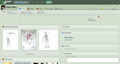 Desktop Screenshot of eshe-hairu.deviantart.com