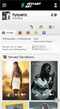 Mobile Screenshot of hysyanz.deviantart.com