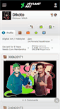 Mobile Screenshot of dikoto.deviantart.com