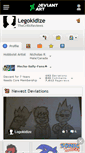 Mobile Screenshot of legokidize.deviantart.com