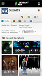 Mobile Screenshot of gizoid55.deviantart.com