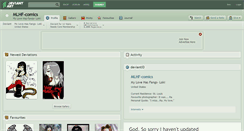 Desktop Screenshot of mlhf-comics.deviantart.com