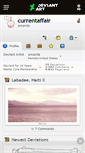 Mobile Screenshot of currentaffair.deviantart.com