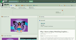 Desktop Screenshot of mbrodie.deviantart.com