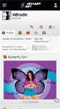 Mobile Screenshot of mbrodie.deviantart.com