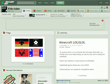 Tablet Screenshot of kidu-adan.deviantart.com