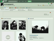 Tablet Screenshot of brockengespenst.deviantart.com