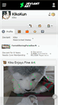 Mobile Screenshot of kikokun.deviantart.com