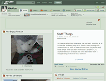 Tablet Screenshot of kikokun.deviantart.com