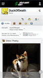 Mobile Screenshot of duckofdeath.deviantart.com