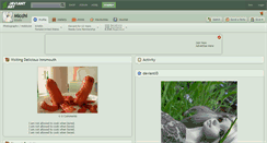 Desktop Screenshot of micchi.deviantart.com