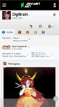 Mobile Screenshot of digibrain.deviantart.com