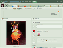 Tablet Screenshot of digibrain.deviantart.com