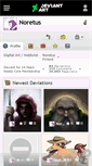 Mobile Screenshot of noretus.deviantart.com
