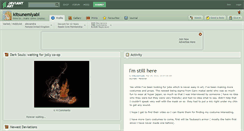 Desktop Screenshot of kitsunemiyabi.deviantart.com