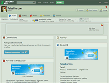 Tablet Screenshot of faisalharoon.deviantart.com