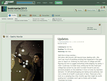 Tablet Screenshot of bookmaniac2013.deviantart.com
