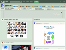 Tablet Screenshot of papuchan.deviantart.com