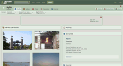 Desktop Screenshot of mydo.deviantart.com