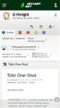Mobile Screenshot of g1knight.deviantart.com