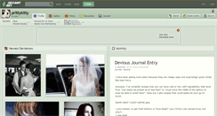 Desktop Screenshot of prittykitty.deviantart.com