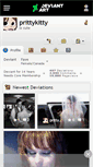 Mobile Screenshot of prittykitty.deviantart.com