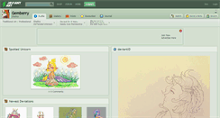 Desktop Screenshot of gemberry.deviantart.com