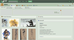 Desktop Screenshot of manu1.deviantart.com