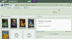 Desktop Screenshot of mishra19.deviantart.com