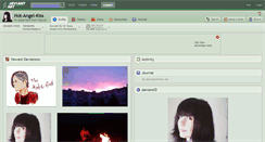 Desktop Screenshot of hot-angel-kiss.deviantart.com