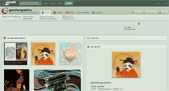 Desktop Screenshot of gamehengraphics.deviantart.com