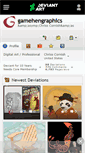 Mobile Screenshot of gamehengraphics.deviantart.com