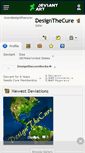 Mobile Screenshot of designthecure.deviantart.com