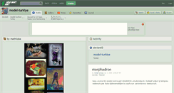 Desktop Screenshot of model-turkiye.deviantart.com